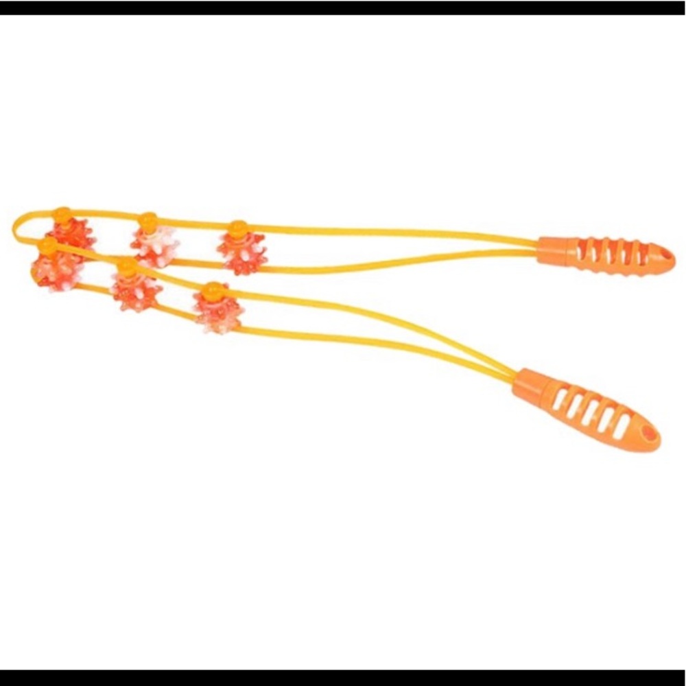 New 🌶️ Hand Massage Rope Belt Relax Pull Back Device Roller Yoga Body Relax